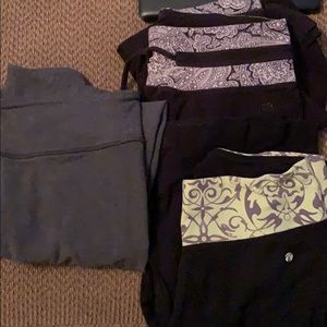 Wide leg sweat pants